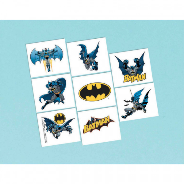 Batman Tattoo Favors 16PK