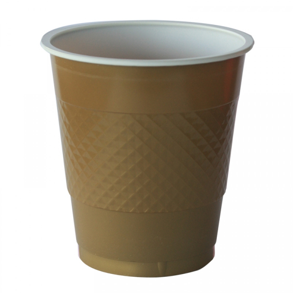 Five Star Cup 355ml Metallic Gold 20PK