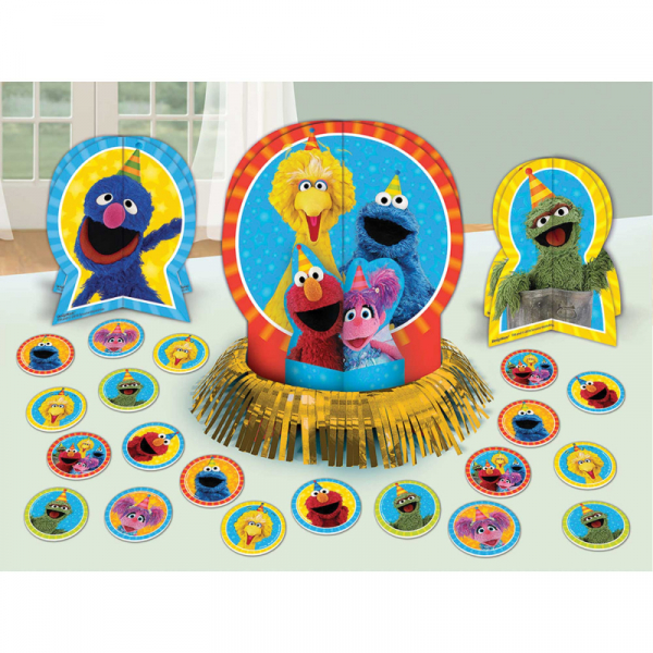 Sesame Street Table Decorating Kit 23PK