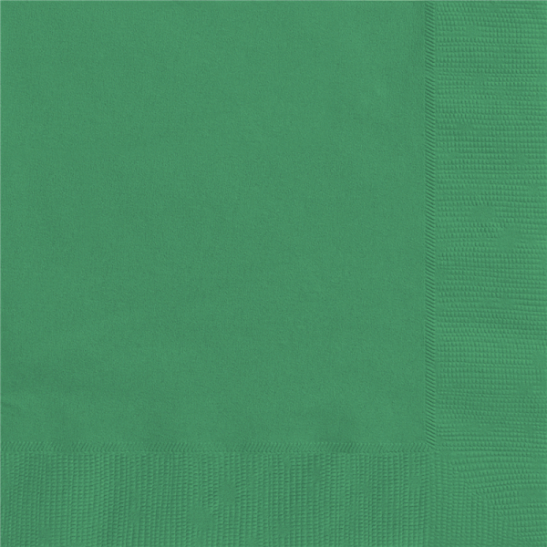 Lunch Napkins Emerald Green 20PK