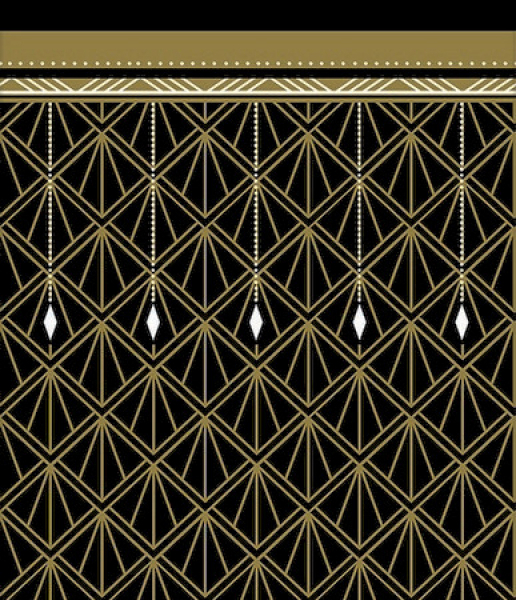 Glitz & Glam Plastic Tablecover
