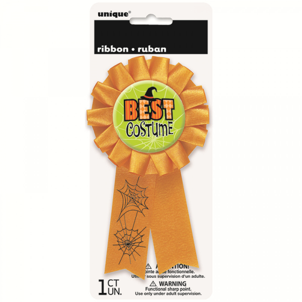 Best Costume Award Ribbon Halloween