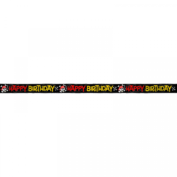 Pirate Fun Foil Banner