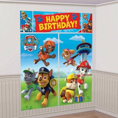 Paw Patrol Scene Setter 5PK