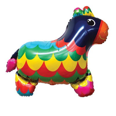 Fiesta 67cm Donkey Foil Balloon