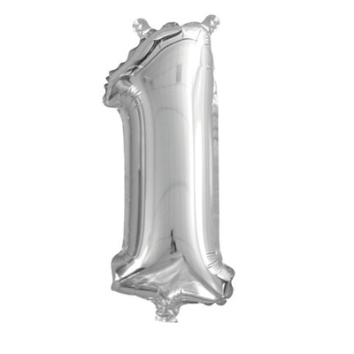 35cm 14 Inch Silver Foil Balloon 1