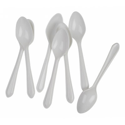 Five Star Dessert Spoon White 20PK