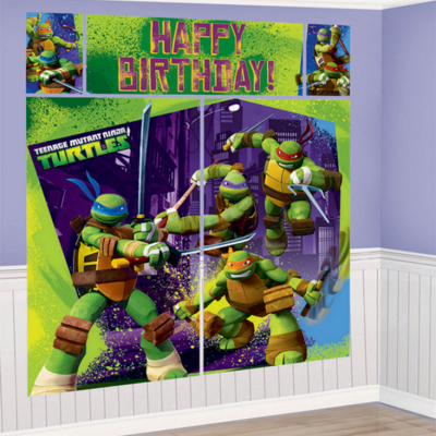 Teenage Mutant Ninja Turtles Scene Setter 5PK