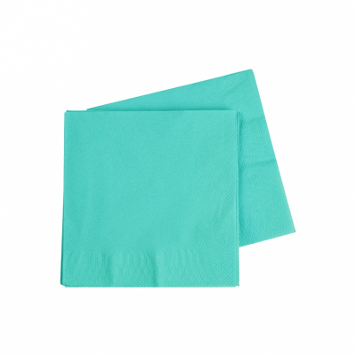 Five Star Cocktail Napkin 25cm Classic Turquoise 40PK