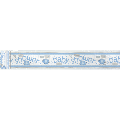 Umbrellaphants Blue Foil Banner