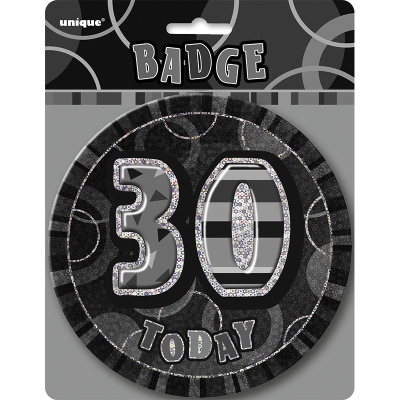 Glitz Birthday Black Badge 30th