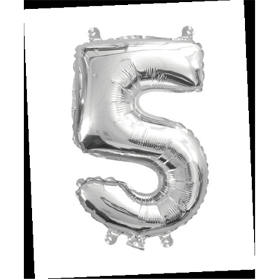 35cm 14 Inch Silver Foil Balloon 5