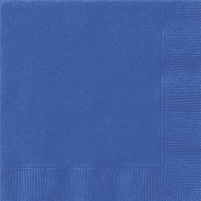 Beverage Napkins Royal Blue 20PK