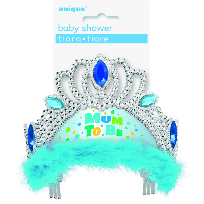 Mum To Be Tiara - Blue