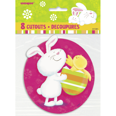 Bunny Pals Cutouts 8PK