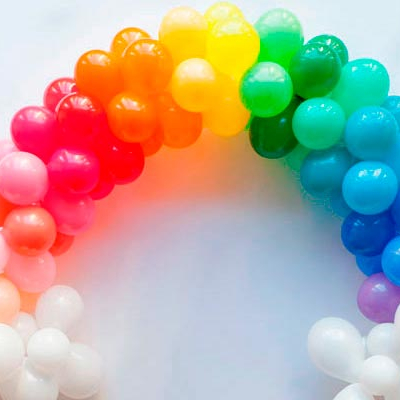 Balloon Garland Rainbow