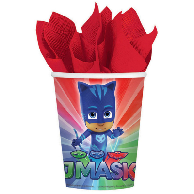 PJ Masks 266ml Cups 8PK