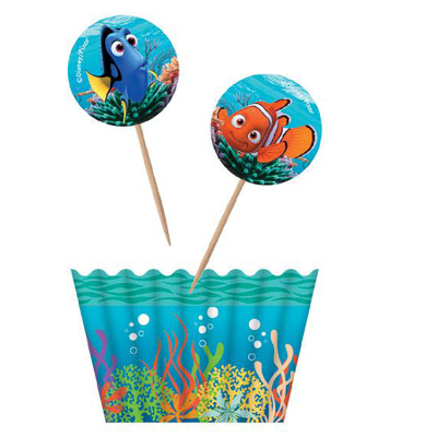 Finding Nemo Cupcake Holder & Topper 12PK