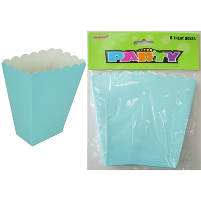 Treat Boxes Pastel Blue 8PK