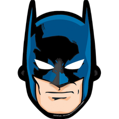 Batman Paper Masks 8PK