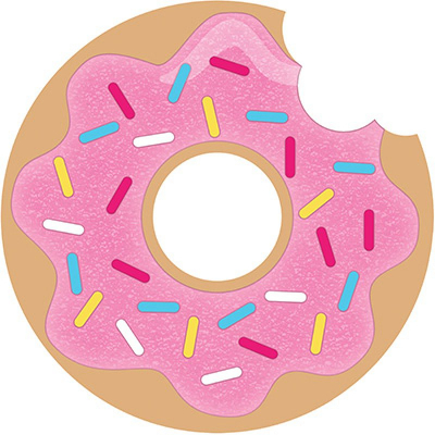 Donut Time Invitations 8PK