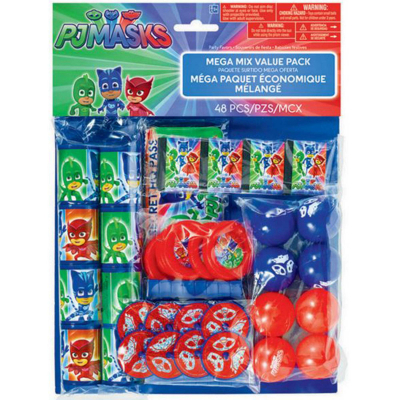 PJ Masks Mega Mix Value Pack Favors 48PK