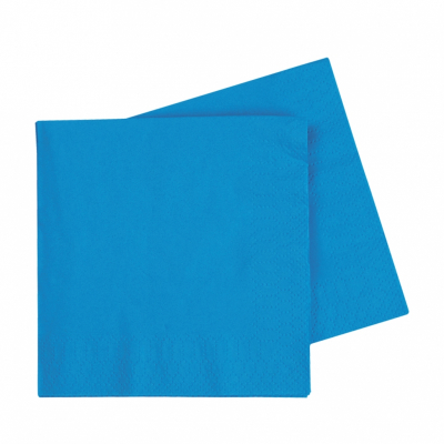 Five Star Lunch Napkin 33cm Electric Blue 40PK