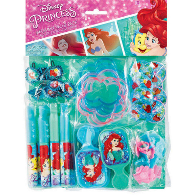 The Little Mermaid Ariel Dream Big Mega Mix Value Pack Favors 48PK