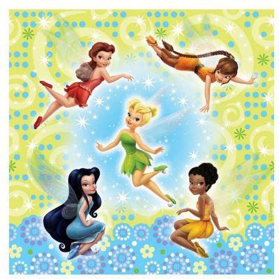 Disney Fairies Lunch Napkins 16PK