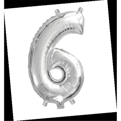 35cm 14 Inch Silver Foil Balloon 6