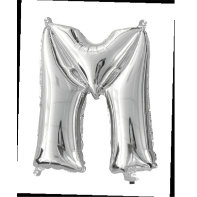 35cm 14 Inch Silver Foil Balloon M