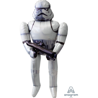 Airwalker Star War Storm Trooper Inflated with Helium