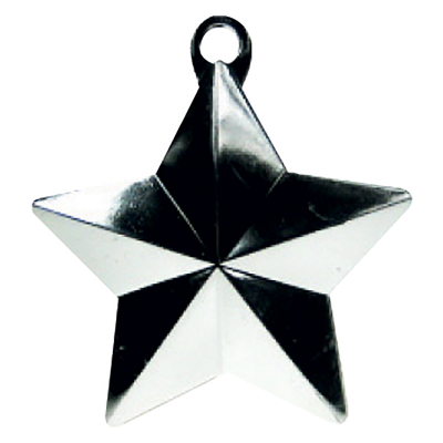 Balloon Weight Star Silver