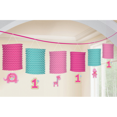 One Wild Girl Lantern Garland