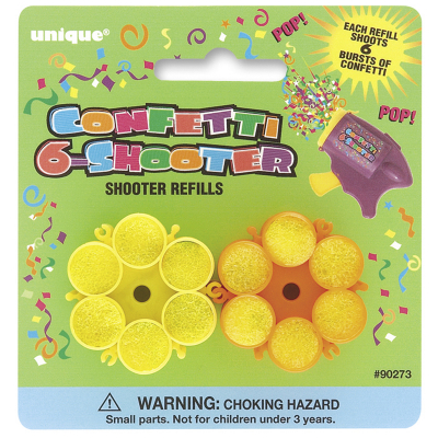 Confetti Shooter Refills 2PK