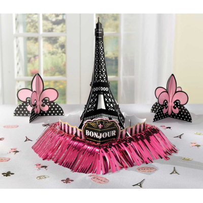 Day in Paris Table Decorating Kit 23PK