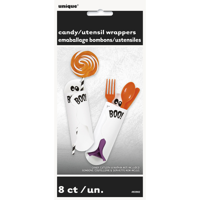 Ghost Candy Utensil Wrapper 8PK