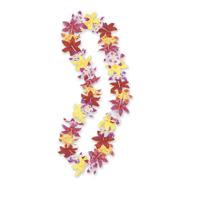 Luau Flower Lei Tropical