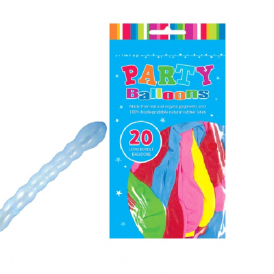 Bobble Shaped Latex Balloon 20PK