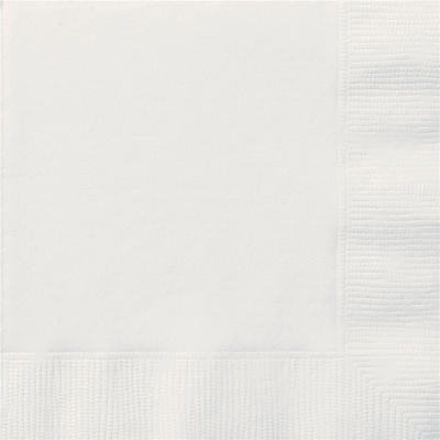 Beverage Napkin White 20PK