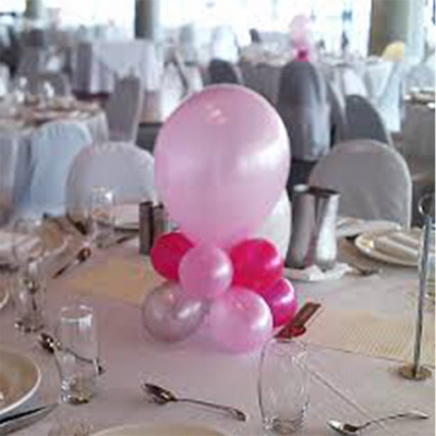 Table Posie Air Filled Plain Colour Balloon