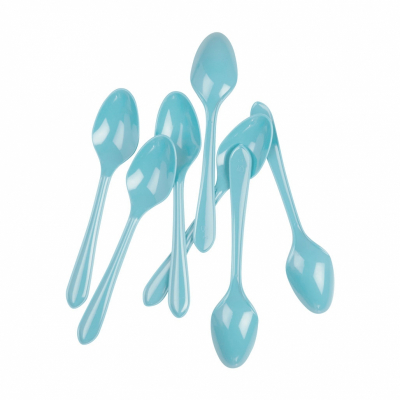 Five Star Dessert Spoon Pastel Blue 20PK