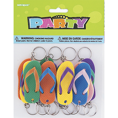 Flip-Flop Keychains 12PK