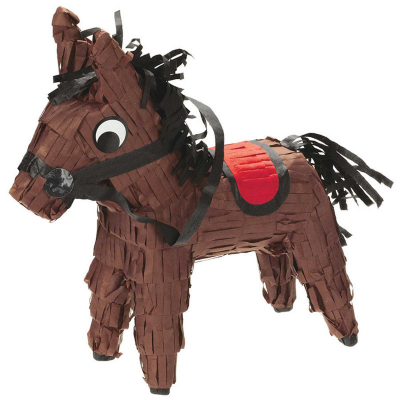 Western Mini Horse Pinata Decoration