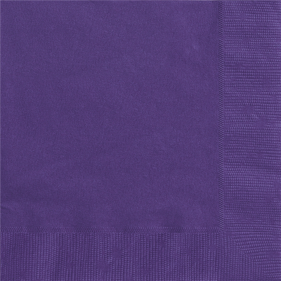 Luncheon Napkin Purple 20PK