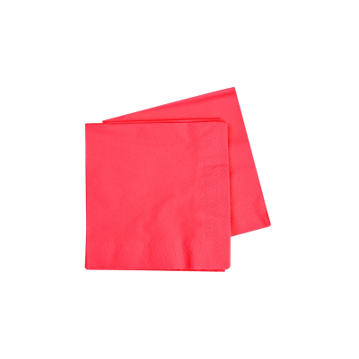 Five Star Dinner Napkin 40cm Coral 40PK