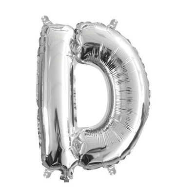 35cm 14 Inch Silver Foil Balloon D