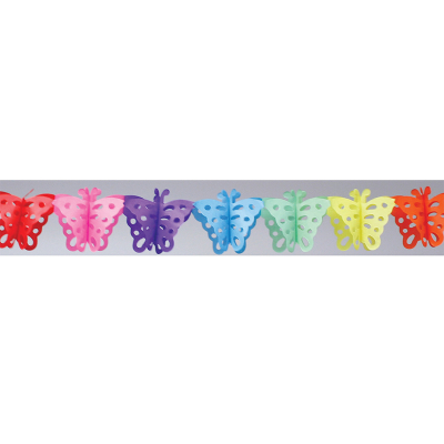 Paper Garland Butterflies 4m