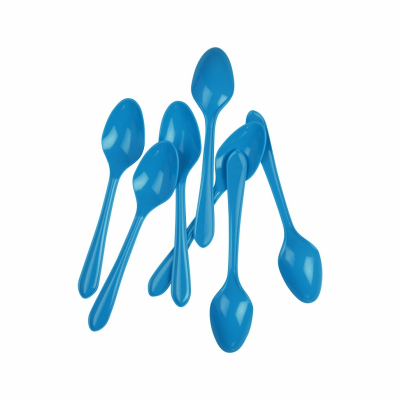 Five Star Dessert Spoon Electric Blue 20PK