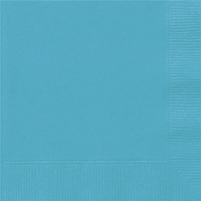 Beverage Napkin Caribbean Teal 20PK